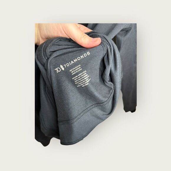 7Diamonds Men’s Core 1/4 Zip Pullover Black Size Small - Picture 7 of 7